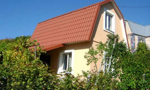 Кровля дачного дома