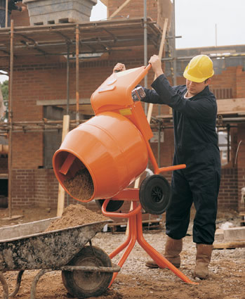 Механическая бетономешалка